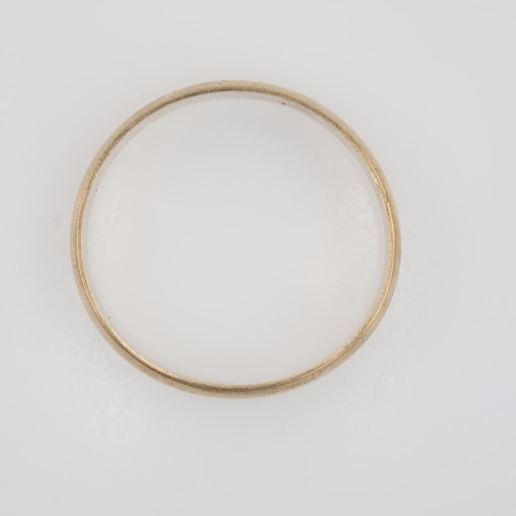 Yellow Gold Wedding Band