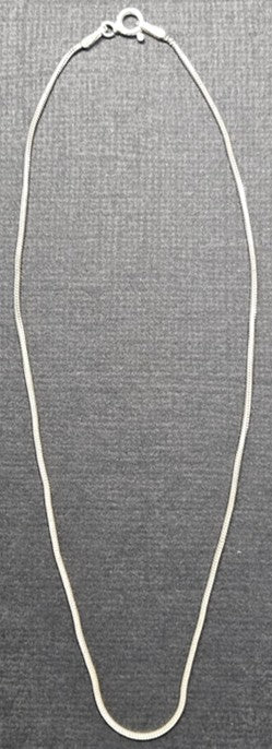 Italian Dainty Vintage Sterling Silver Chain