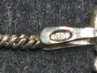 Italian Dainty Vintage Sterling Silver Chain