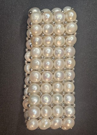 5-Row Freshwater Pearl Bracelet