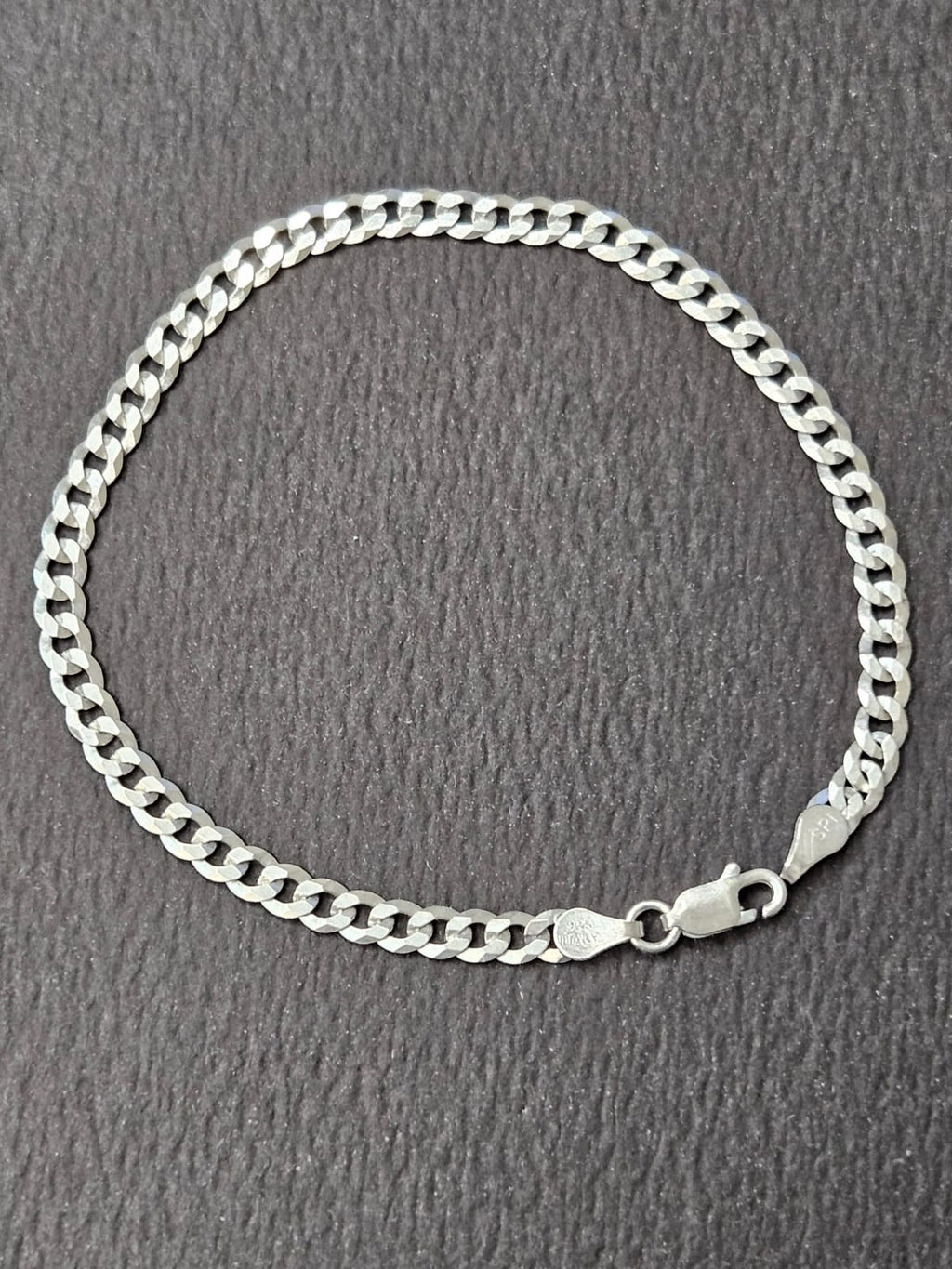 Sterling Silver Curb Chain Bracelet