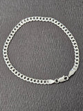 Sterling Silver Curb Chain Bracelet