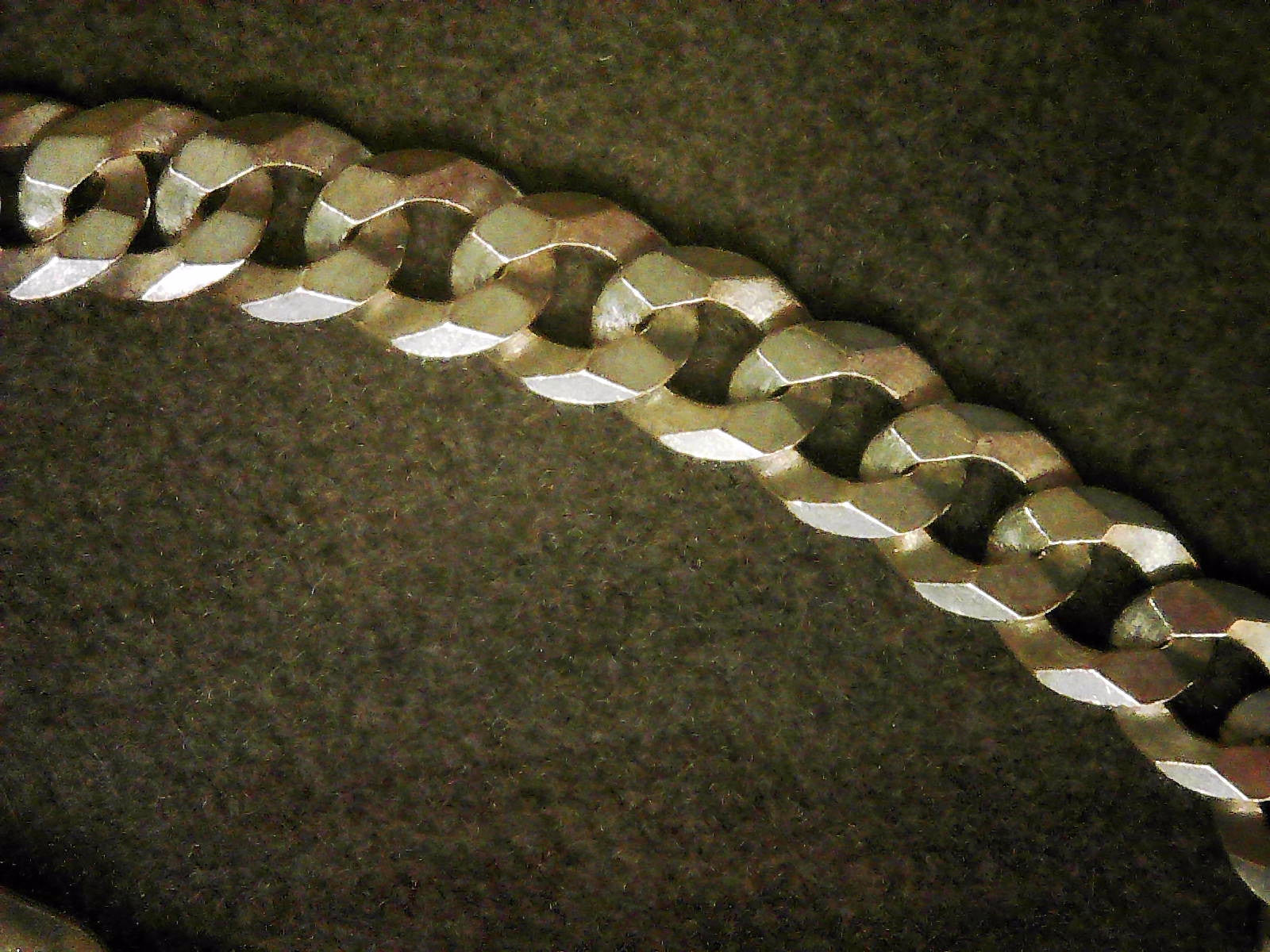Sterling Silver Curb Chain Bracelet