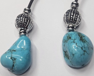 Boho Turquoise Beaded Necklace