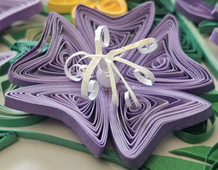 Handcrafted Quilled Flower Bouquet with Beads