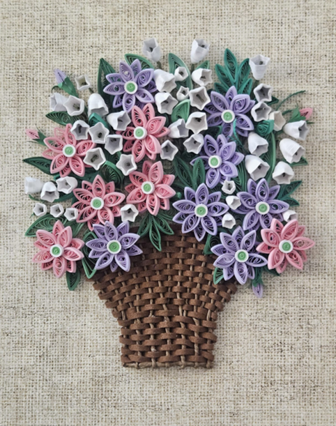 Handcrafted Quilled Flower Bouquet