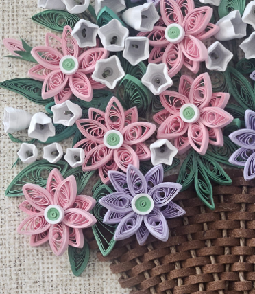 Handcrafted Quilled Flower Bouquet