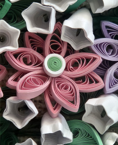 Handcrafted Quilled Flower Bouquet